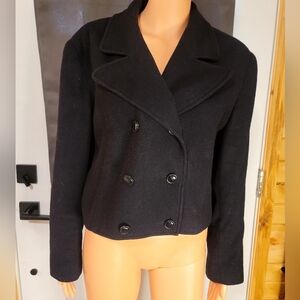 Braebrook Cropped Pea Coat Sz 13/14